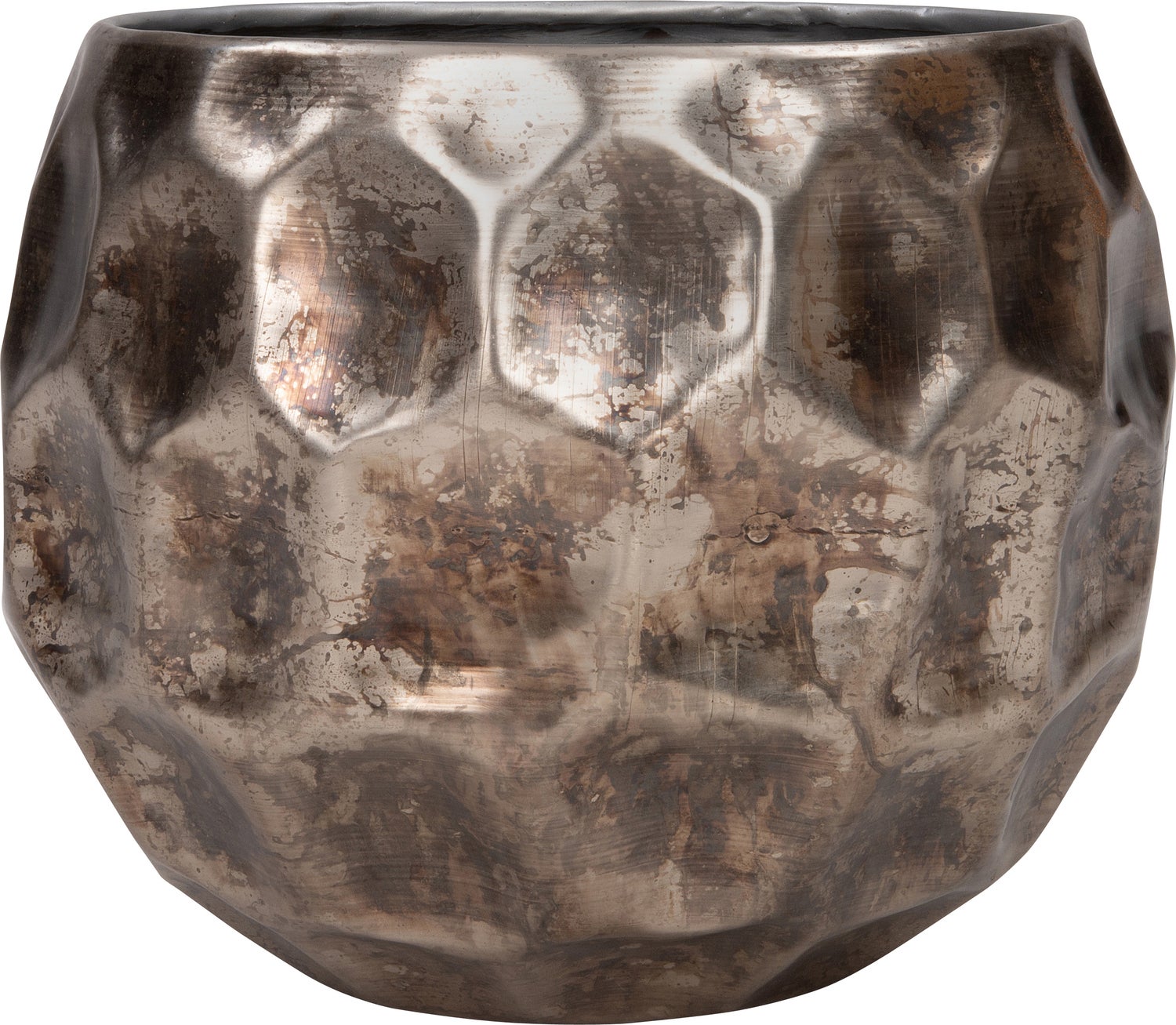 Intratuin bloempot May zilver D 27 H 19 cm