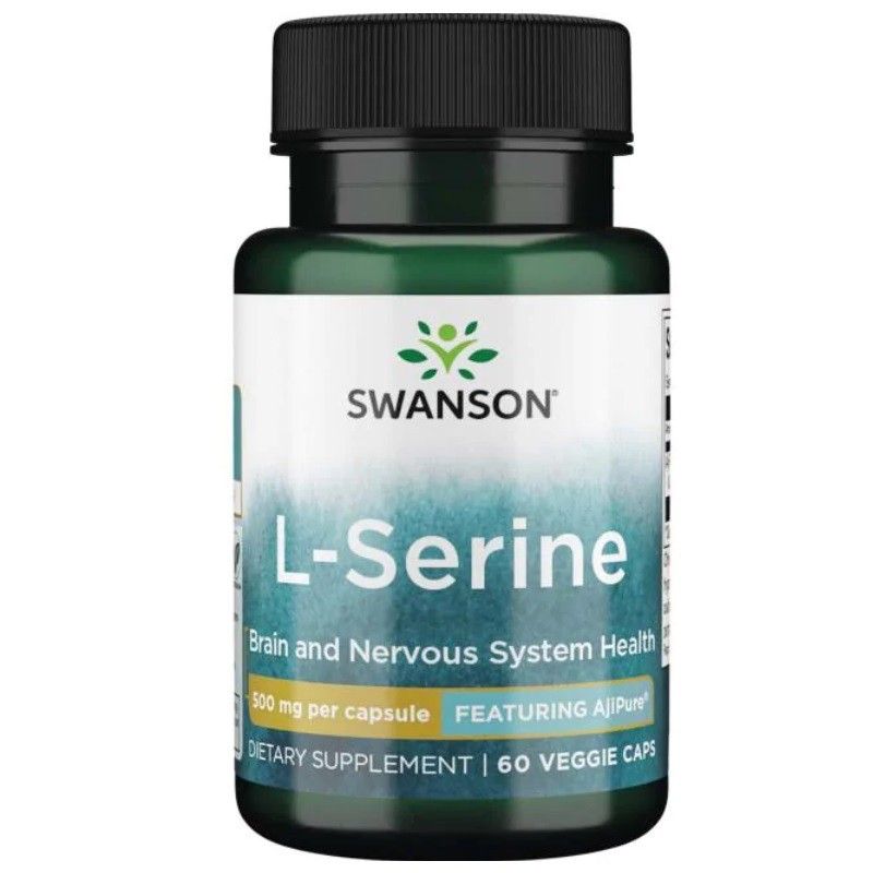 SWANSON AjiPure® L-Serin 500 mg