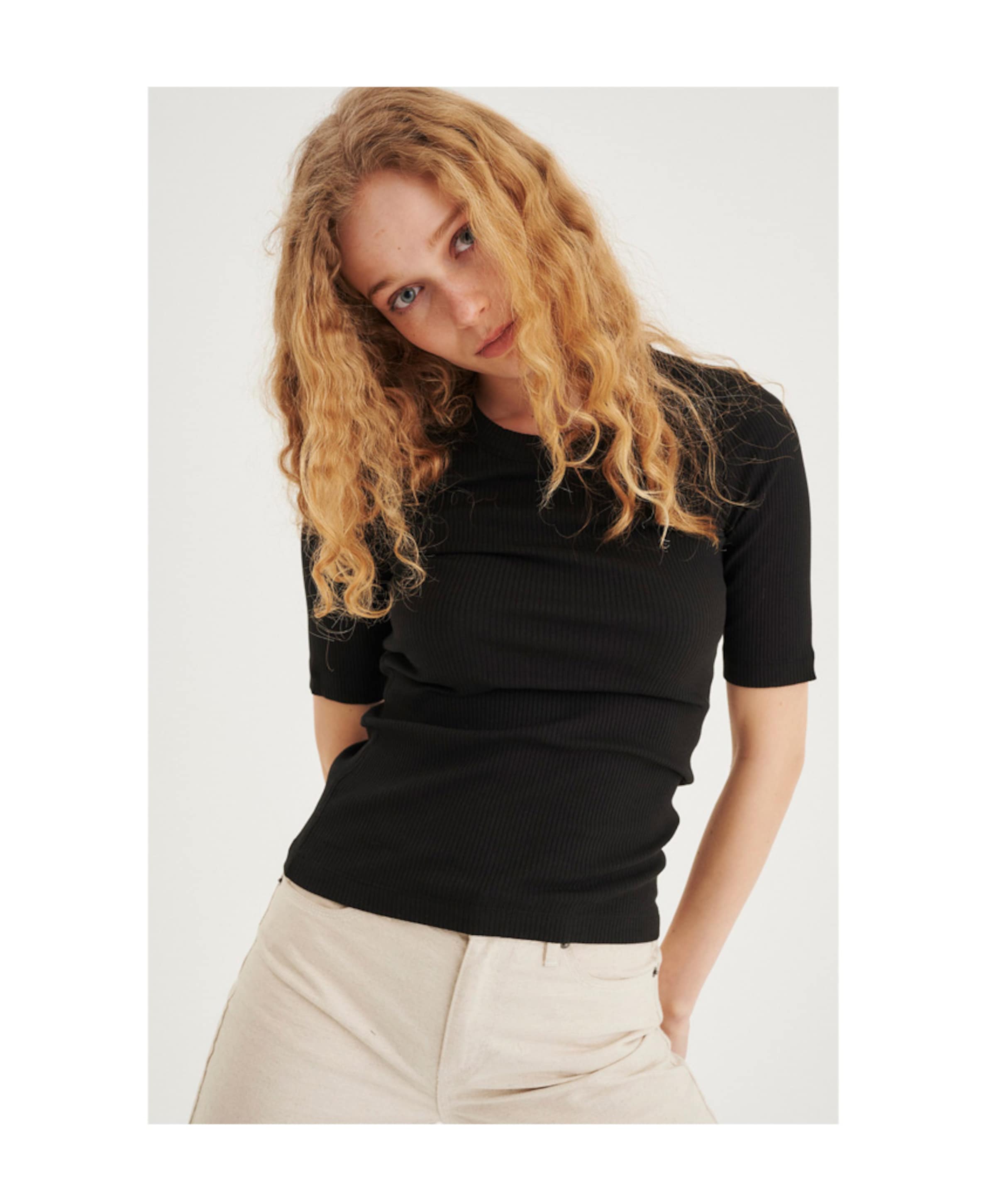 InWear Dames T-shirt zwart