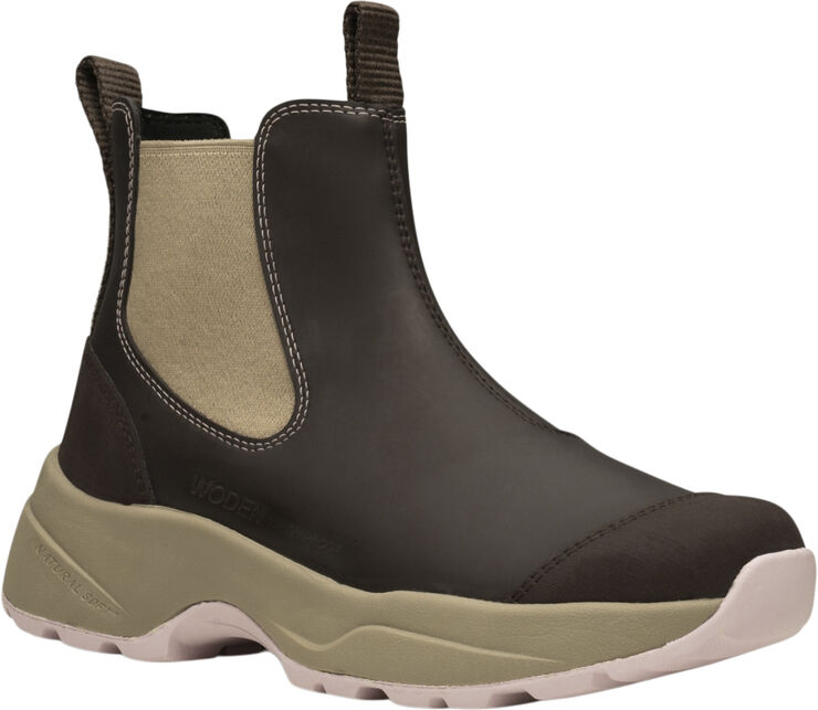 Woden Siri Waterproof Chocolate/light lilac