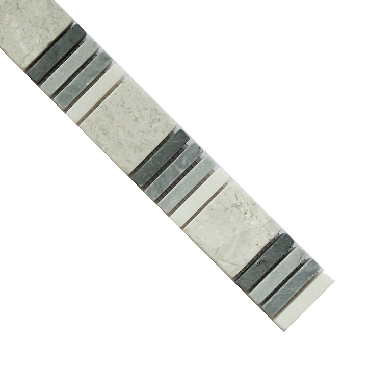 Listel pierre beige 5x30cm Thebes GoodHome