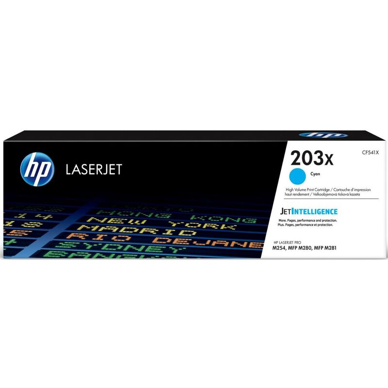 HP 203X (CF541X) Toner, cyan