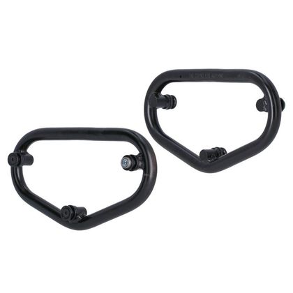 Sacoches cavalières SW-MOTECH SysBag WP M/S (17-23 litres/12-16 litres) complet avec support - Noir
