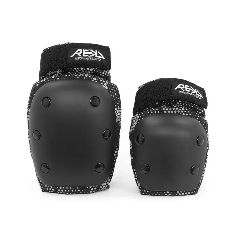 Set de protection double REKD Youth Heavy Duty Black/Grey