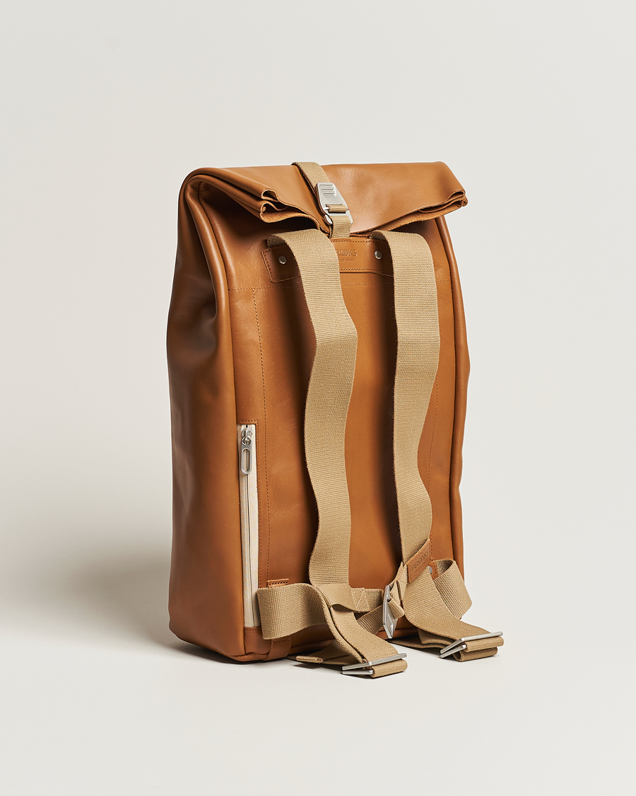 Brooks England Pickwick Large Leather Backpack Honey