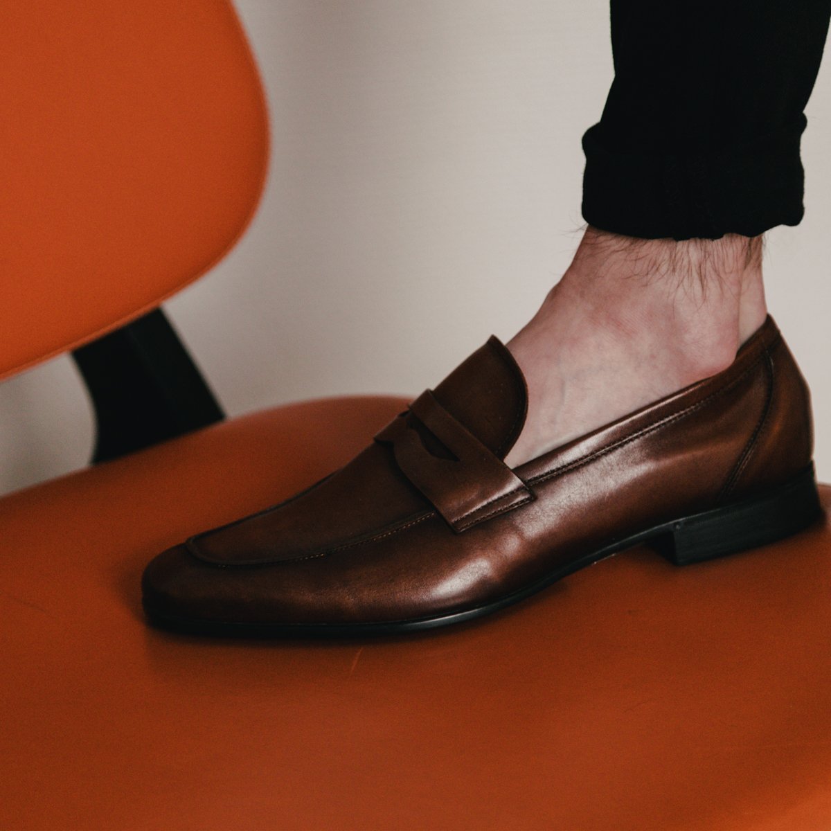 André - Mocassins NEWINGTON Marron