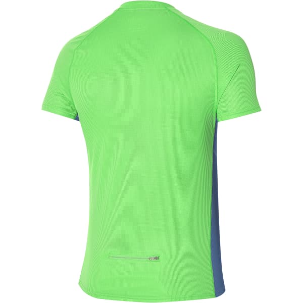 T-shirt running MIZUNO TRAIL DRYAEROFLOW HZ TEE LIGHT GREEN