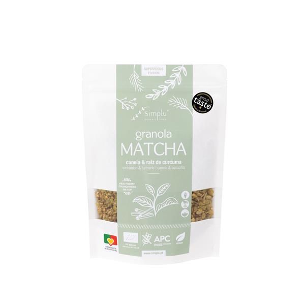 Granola Matcha - Canela E Curcuma Bio