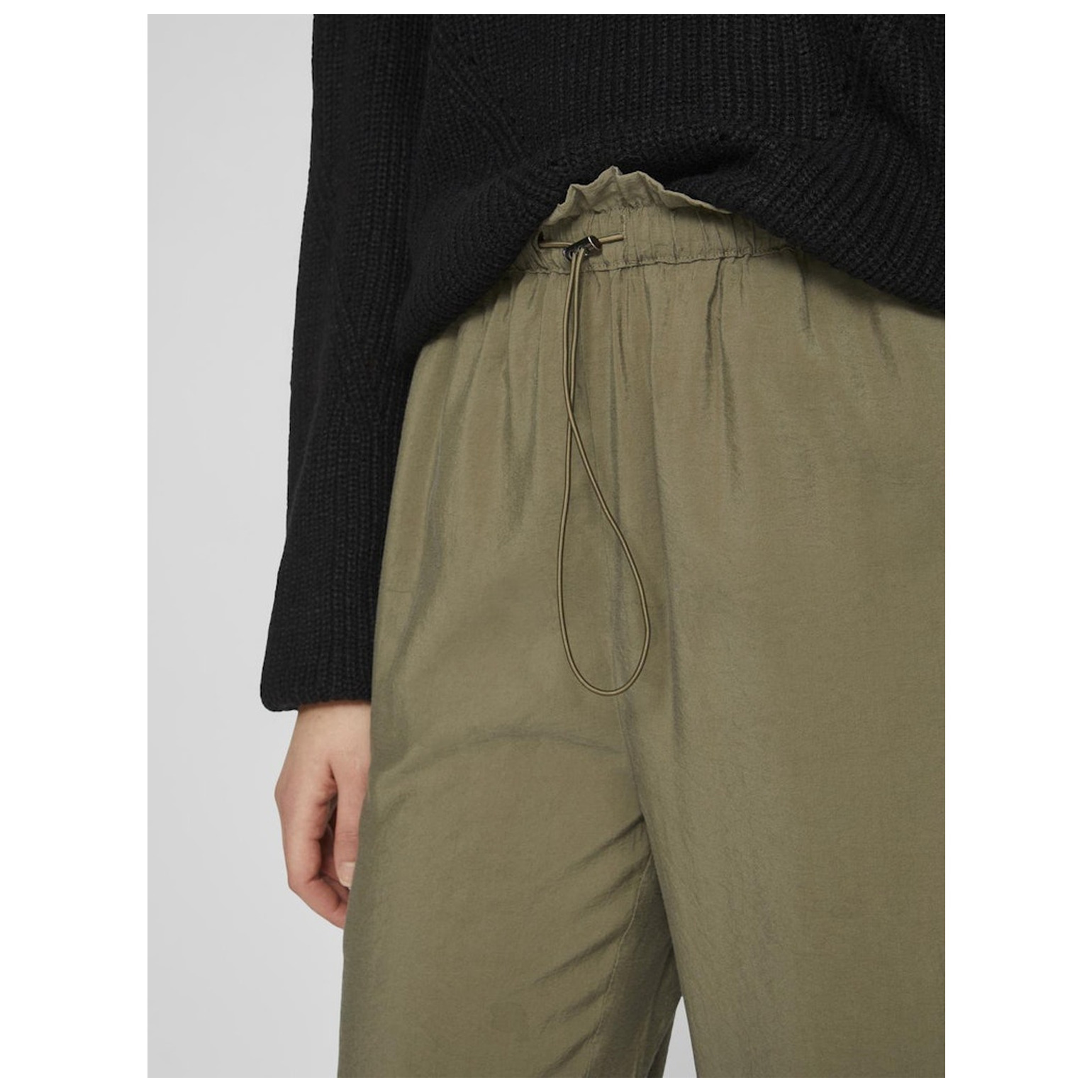 Vila VISUVA STRAIGHT HW CARGO PANTS