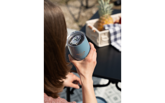 Camplife Edelstahl Thermo-Trinkbecher mit Deckel 360 ml