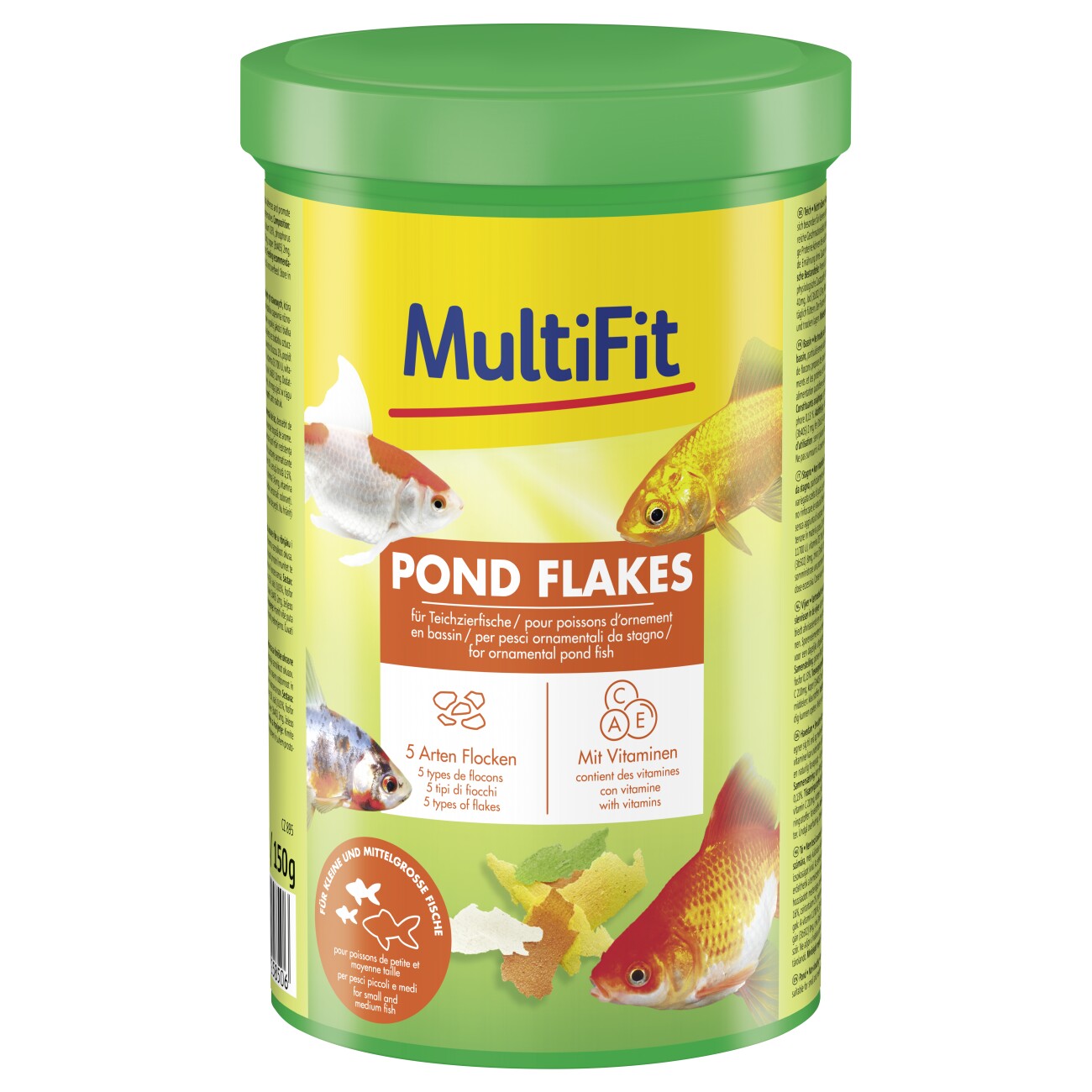 MultiFit Pond Flakes Teichzierfische 1 l