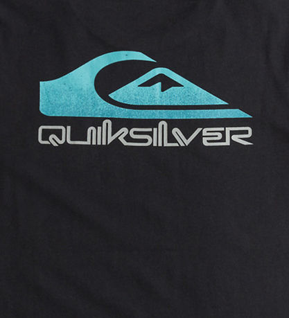 QuikSølver T-shirt - Omni Wave - Sort m. Bl?