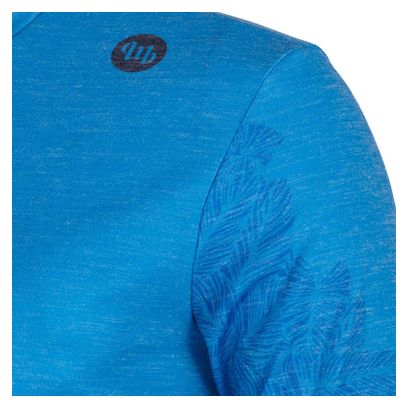 Maillot Manches Courtes Gravel MB Wear Nature Bleu