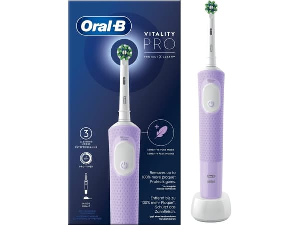 Braun Oral-B Vitality Pro D103 hengbar boks lilla fiolett tannbørste 426967 (426967)