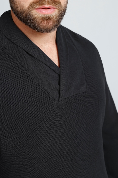 Boston Park Pullover, Schalkragen, Langarm, bis 72/74