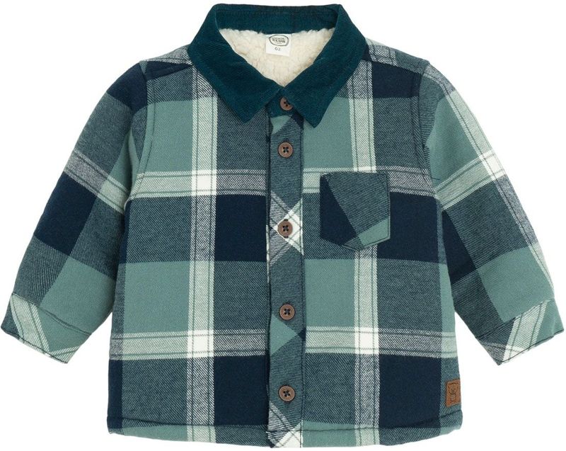 Cool Club Tussenjas  navy / mintgroen / wolwit