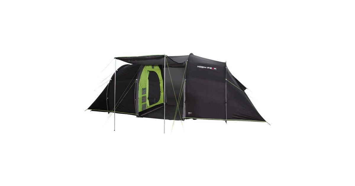 High PeakTauris 4P tent  (Antraciet/groen)