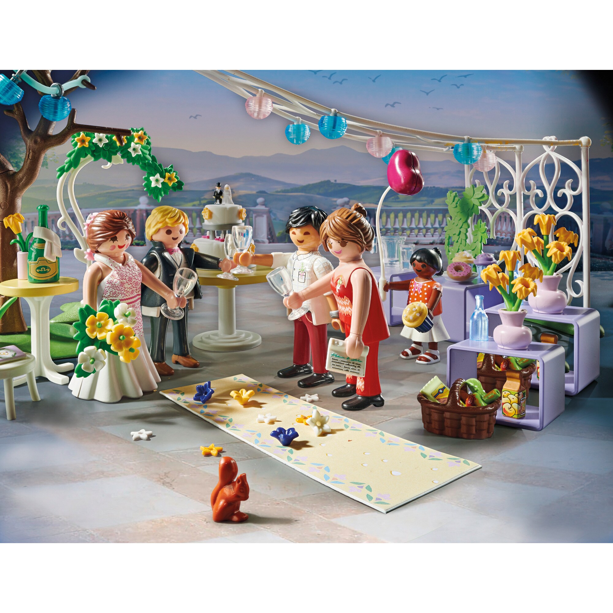 PLAYMOBIL Konstruktionsspielzeug City Life Hochzeitsfeier