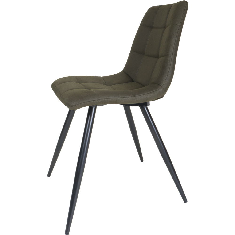 Eetkamerstoel Galgary - Microvezel Army green