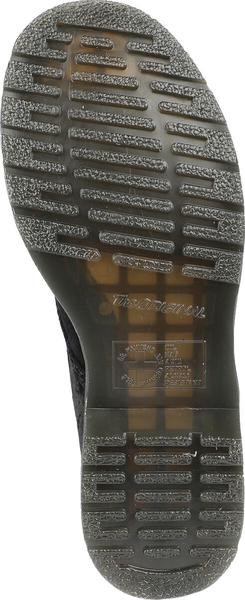 1460 Vegan - Black crushed velvet | Dr. Martens Bottes