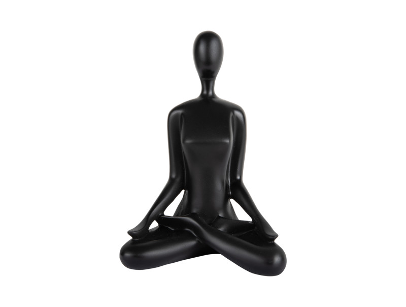 Statue Open Lotus PT4359BK Black