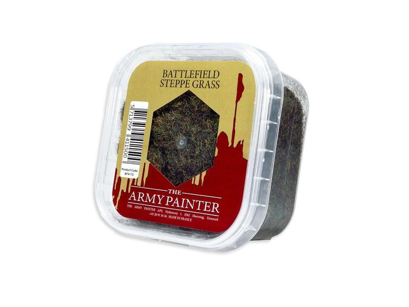 The Army Painter Basing Battlefield Steppe Grass 150 ml Gras-Effekt geeignet für Miniatur-Basen