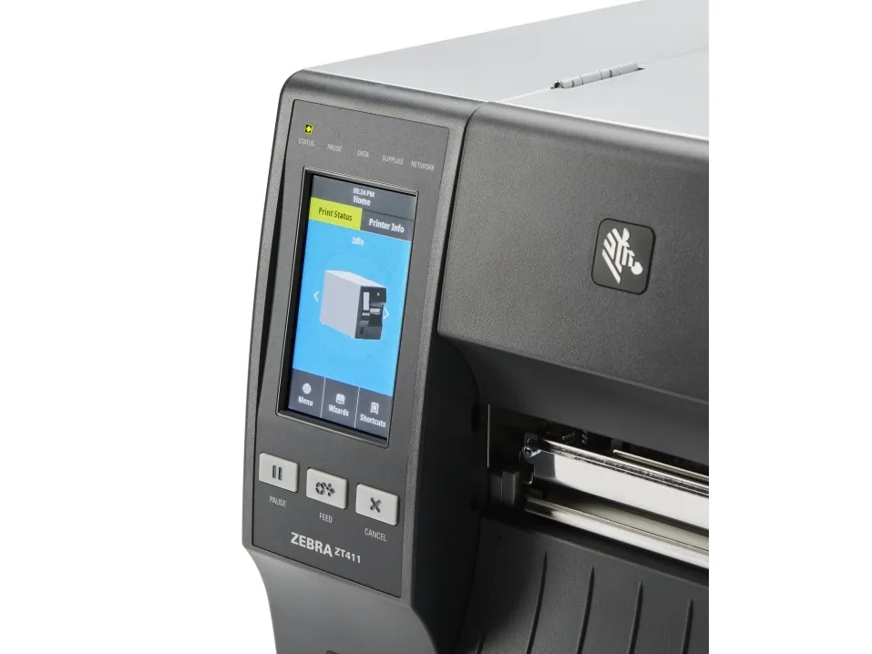Zebra ZT400 Series ZT411 - Etiketprinter - direkte termisk/termisk overførsel - Rulle (11,4 cm) - 300 dpi - op til 254 mm/sek. - USB 2.0, LAN, seriel, USB vært, Bluetooth 4.1