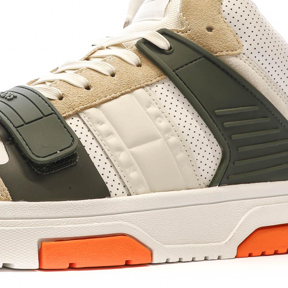 Tommy Hilfiger Baskets Beige/Kaki Homme Tommy Hilfiger The Brooklyn Urban