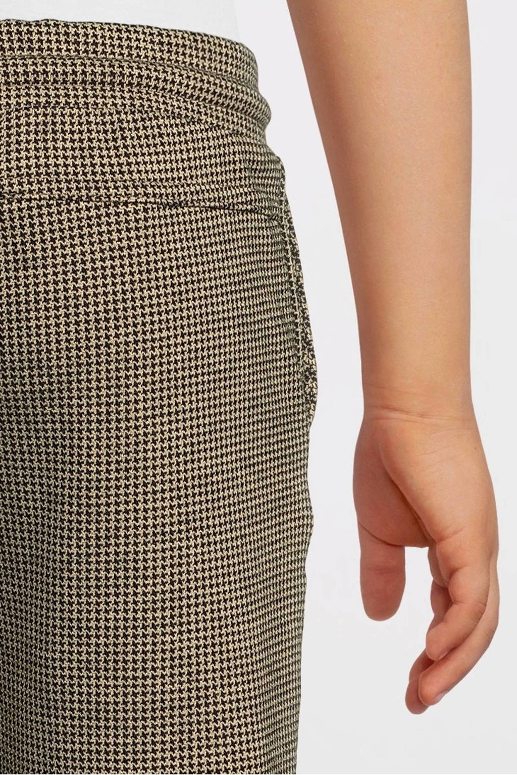 LEVV geruite broek NOX grijs/beige
