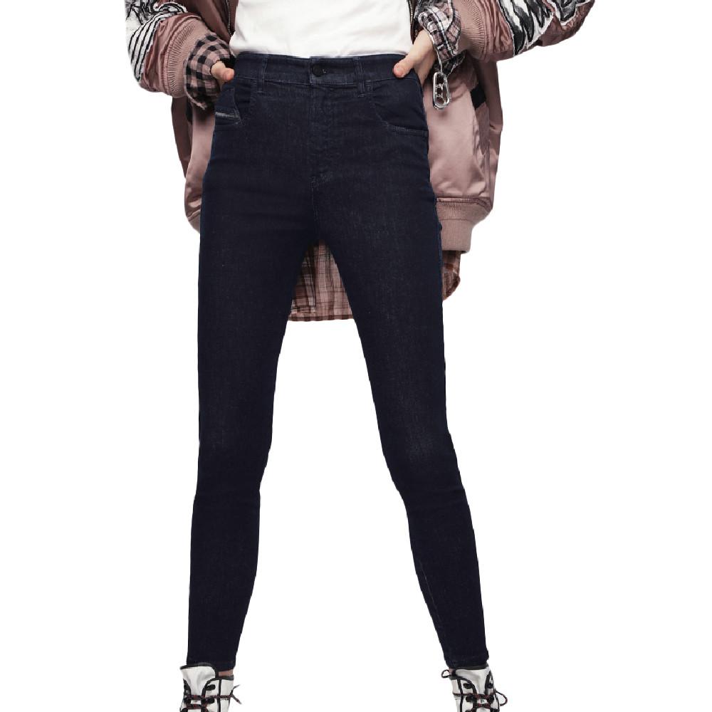 Diesel Jean Super Skinny Bleu Femme Diesel Slandy
