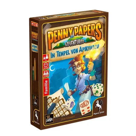 Pegasus Spiele Penny Papes Adv.:Im Tempel