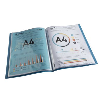 Exacompta MAÏA - Porte vues recyclé - 40 vues - A4 - disponible dans différentes couleurs