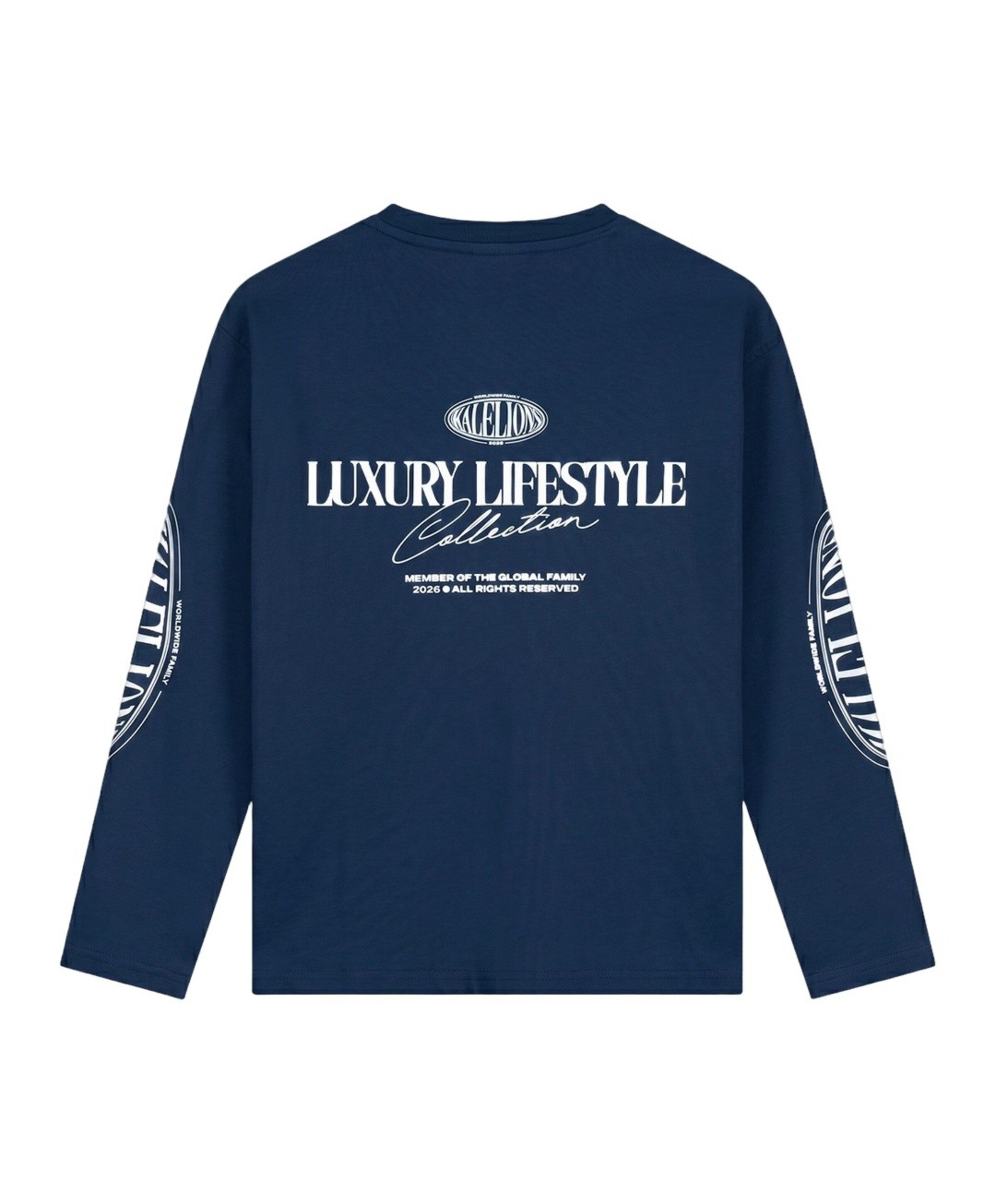Malelions Jongens longsleeve blauw