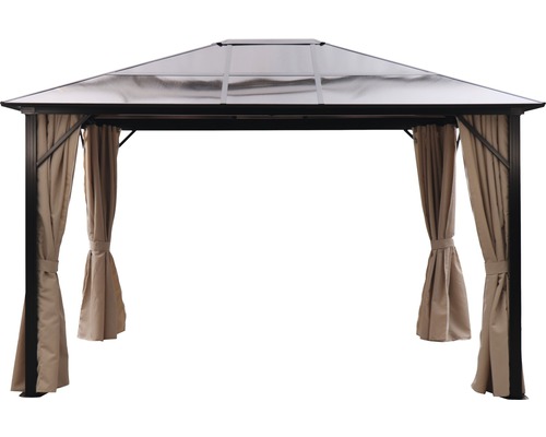 Zijpaneelset voor Costa paviljoen, beige