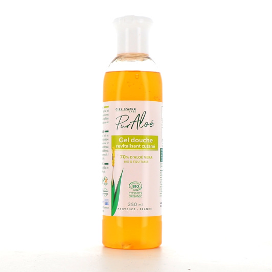 Gel douche bio Pur Aloe 70% aloe vera natif - Tous types de peau
