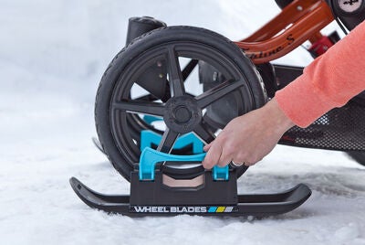 Wheelblades XL Miniski for Barnevogn, Singel