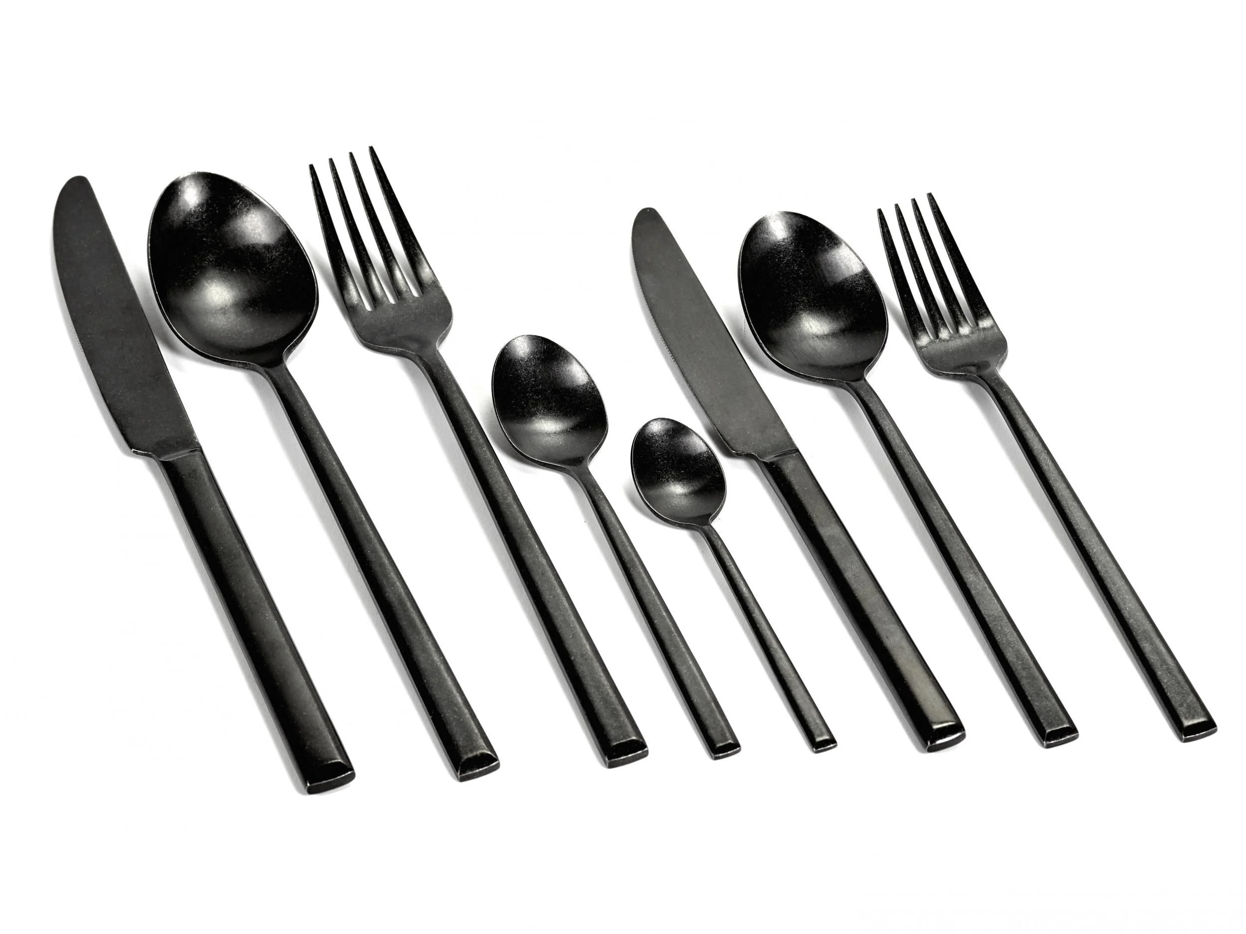 PURE - Cuillère à soupe métal | Noir