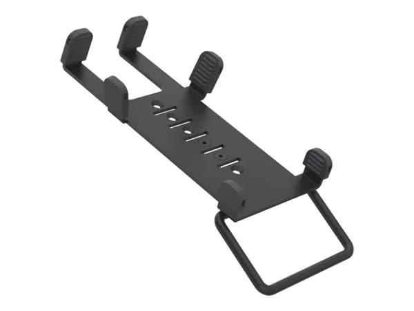 SpacePole - Monteringskomponent (MultiGrip plate) - for salgspunktterminal - with handle - metall - svart