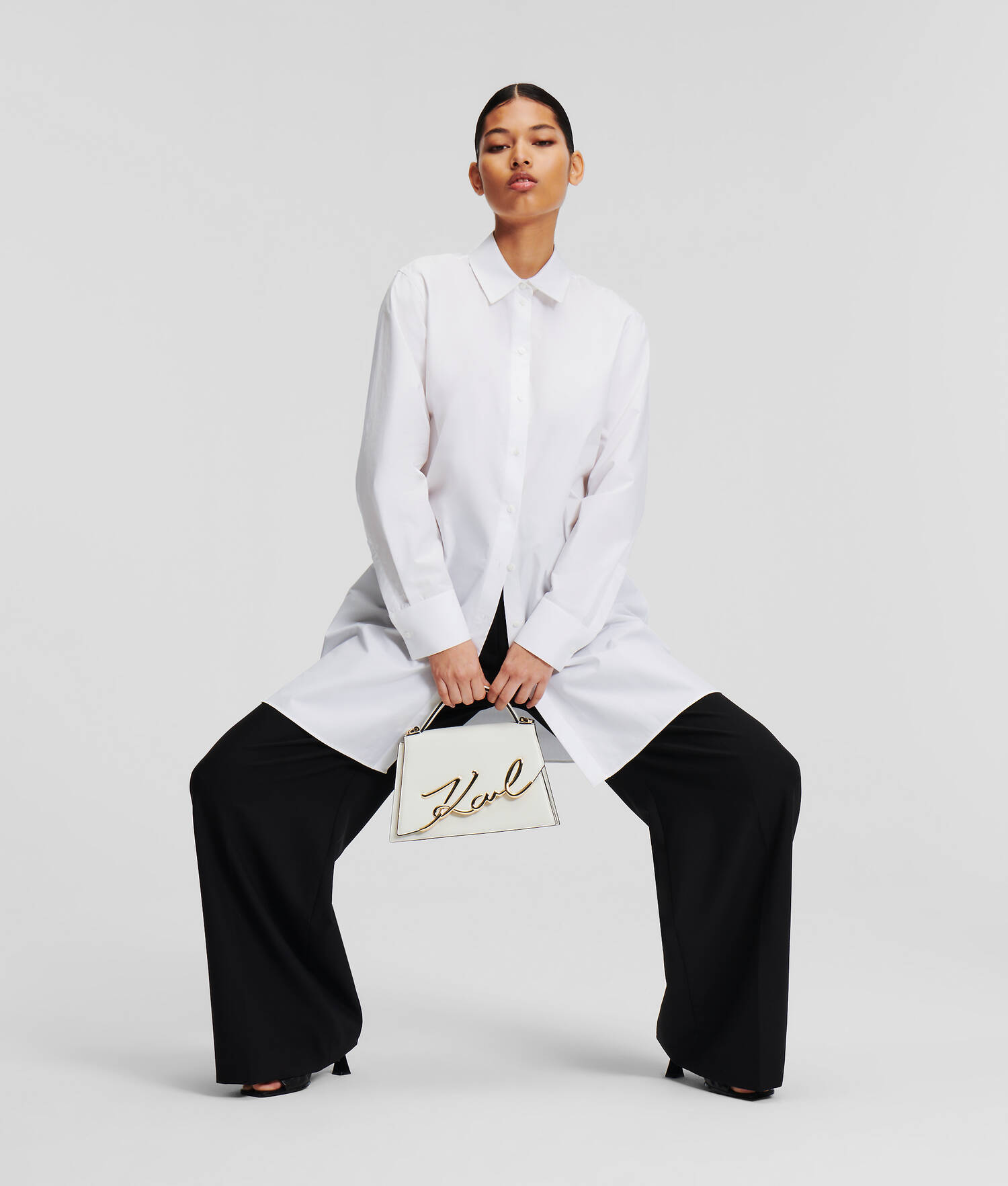 CHEMISE TUNIQUE KARL SIGNATURE