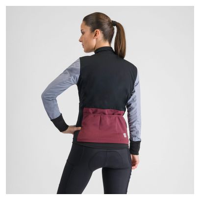 Veste Manches Longues Femme Sportful Supergiara Noir/Violet