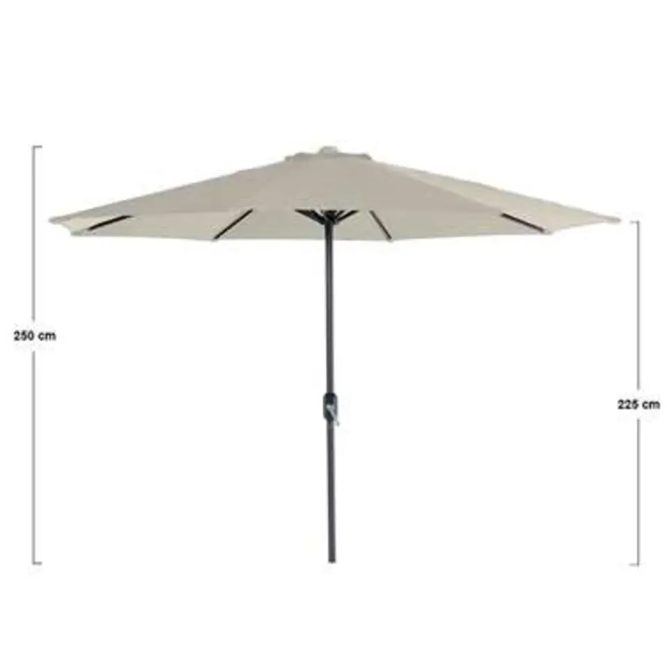 Garden Impressions Lotus parasol Ø300 cm - ecru