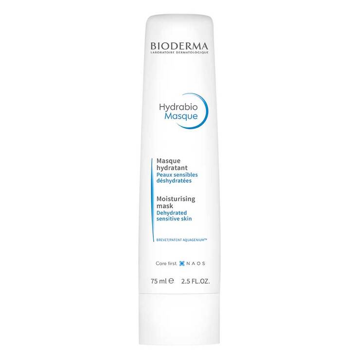 Bioderma Hydrabio Masque Feuchtigkeitsmaske für feuchtigkeitsarme und zu Trockenheit neigende Haut, 75 ml