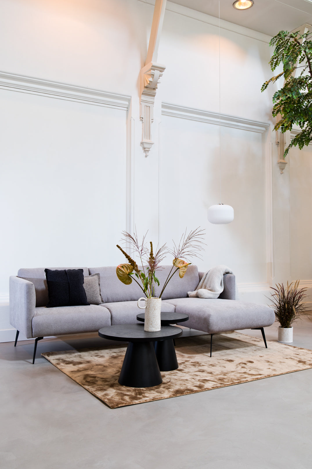 Hoekbank Stockholm - 2,5-Zits + Chaise Longue - Porta 162 Forest Rechts