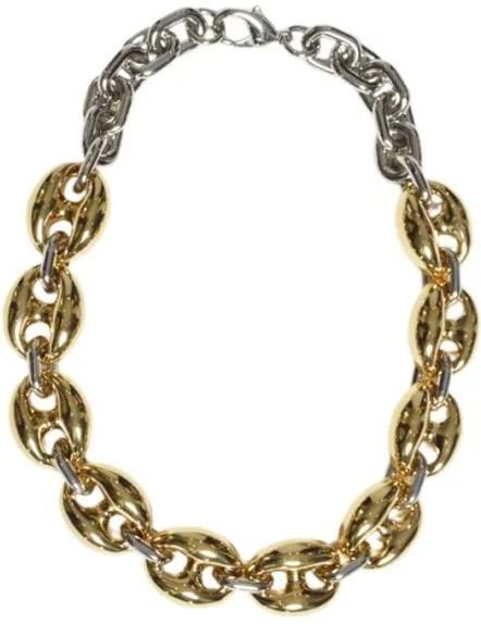 Paco Rabanne Kettingen - Chunky Choker Necklace In Polished Aluminum in multi