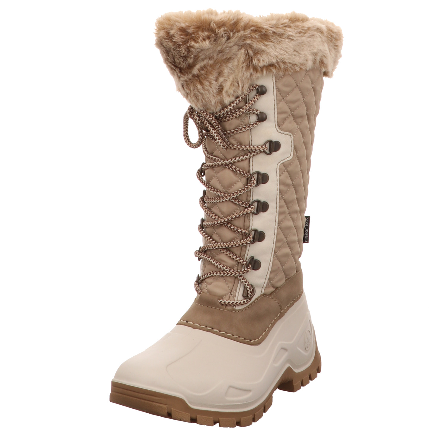 Rieker Stiefel beige
