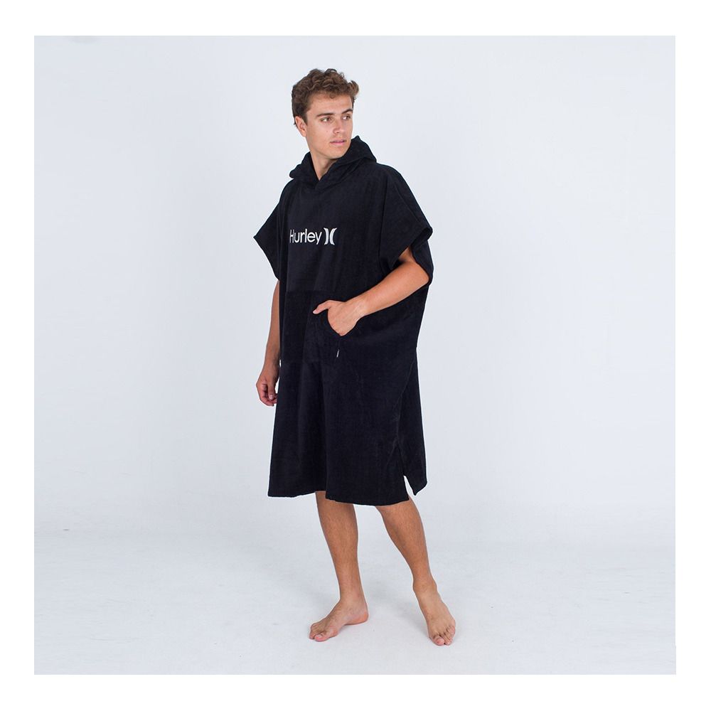 Hurley ONE AND ONLY - Poncho black