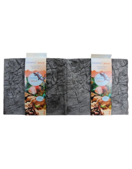Ceramicnature Cn Slimline Rock Oxford Grey Grijs - Aquarium - Achterwand