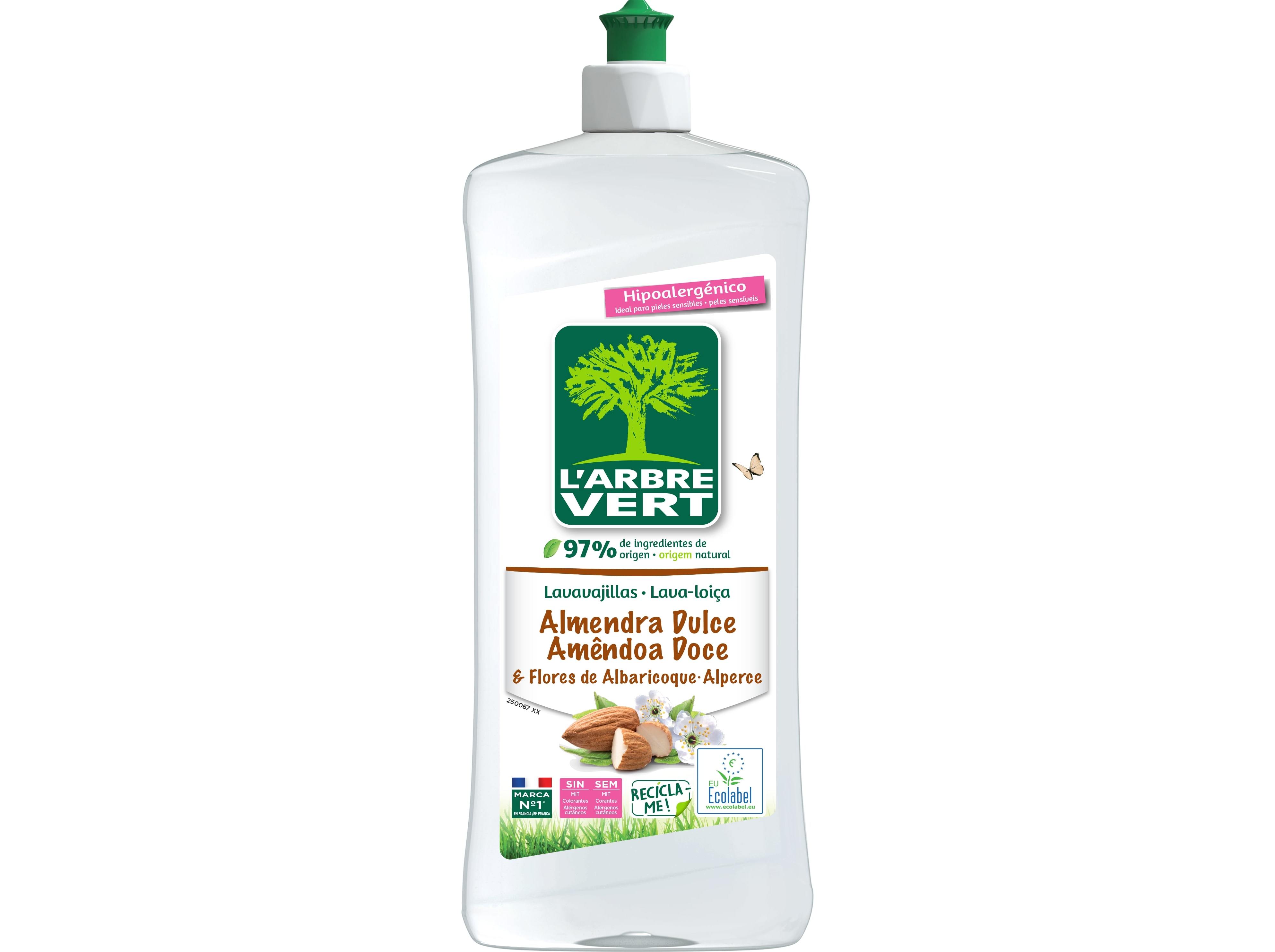 DETERGENTE LOIÇA MANUAL L'ARBRE VERT AMÊNDOA DOCE 750ML