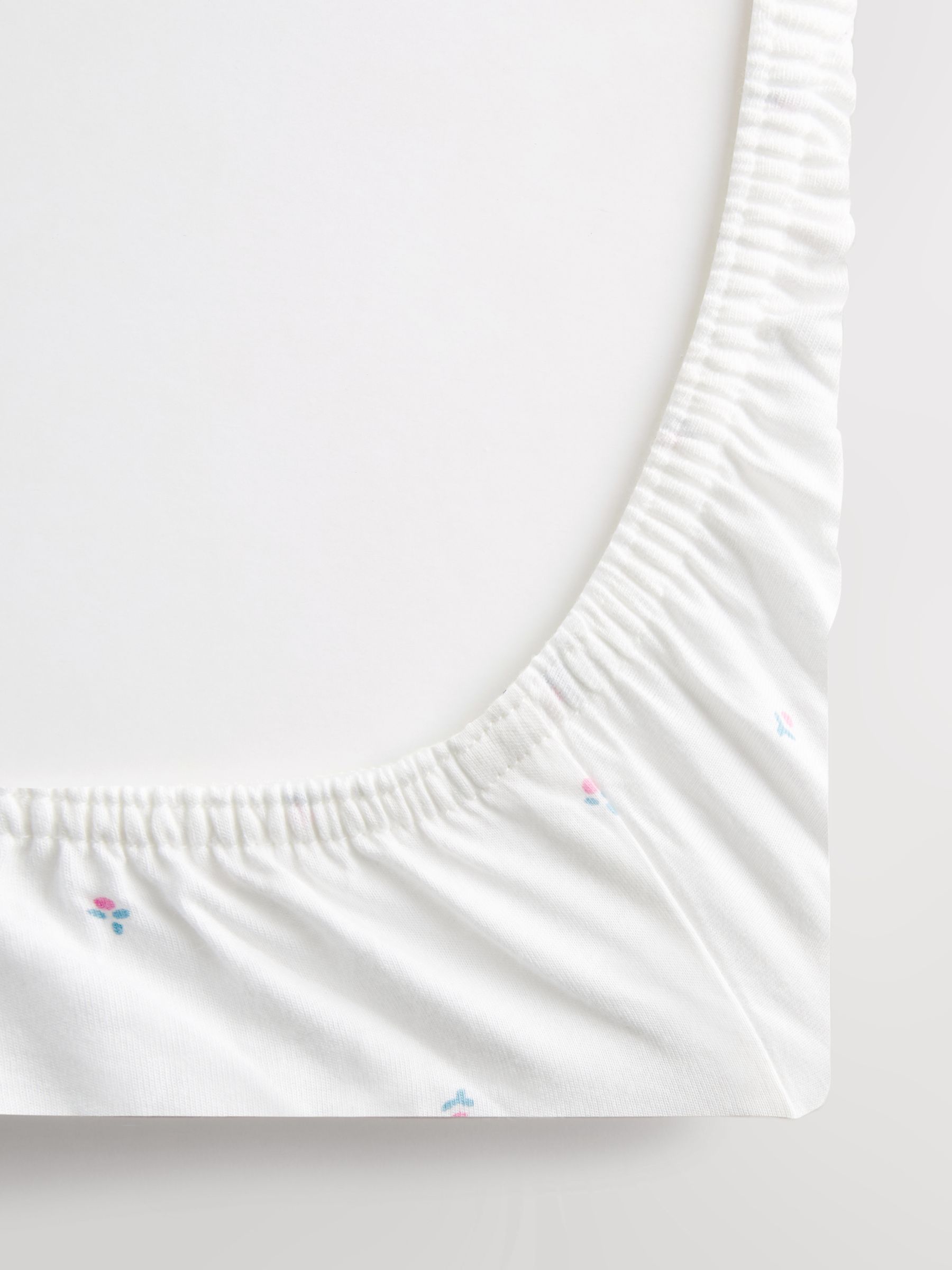 2 100% katoenen jersey hoeslakens voor baby's