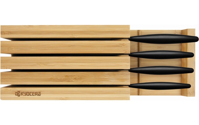 KYOCERA Messerblock »Braun« Tiefe: 12,5cm